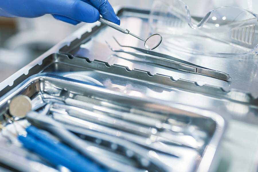 滅菌・感染対策を徹底した清潔な環境